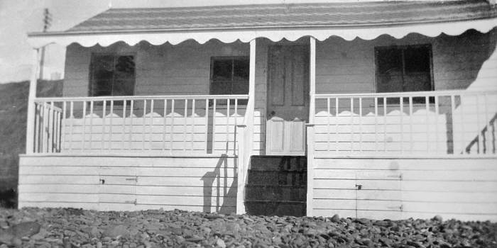 Snafell beach bungalow, Braystones, 1924
