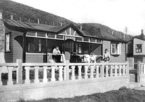 Tomlin View beach bungalow, Coulderton, probably 1940s