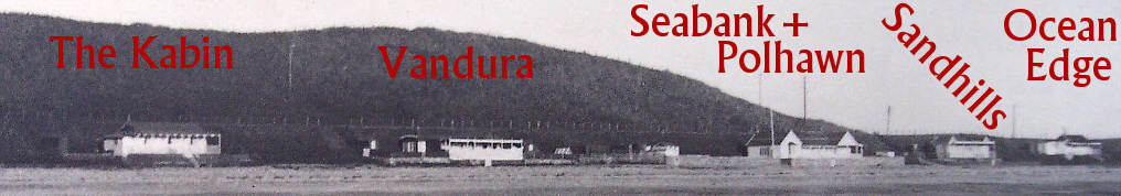 Beach bungalows south of Braystones station, c1920