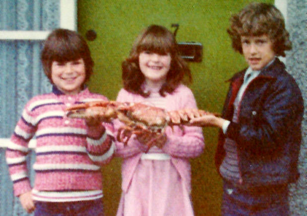 Lobster from Coulderton shore; photo supplied by Donald Pickthall