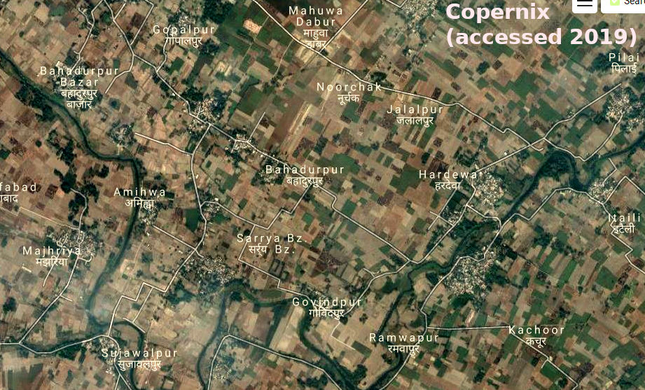 Copernix satellite mapping