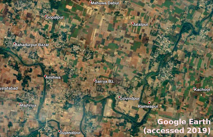Google Earth satellite mapping