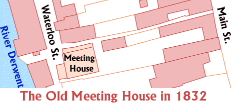 Based on John Wood's town plan, 1832, modified from the Ordnance Survey 1st edition