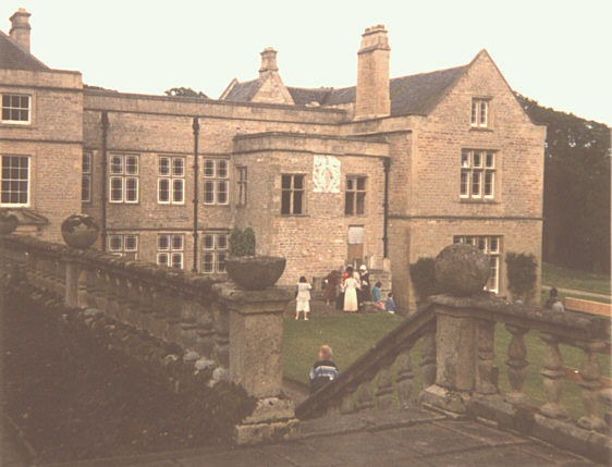 Nottinghamshire, England. Early autumn c1990. South front of Annesley Hall.