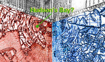 Northern regions on the Ruysch world map, 1507-8