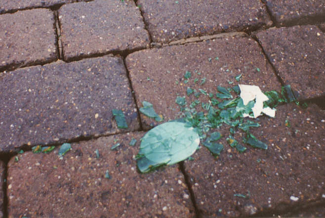 The tidying of Bridlesmith Gate was left until later (A35)