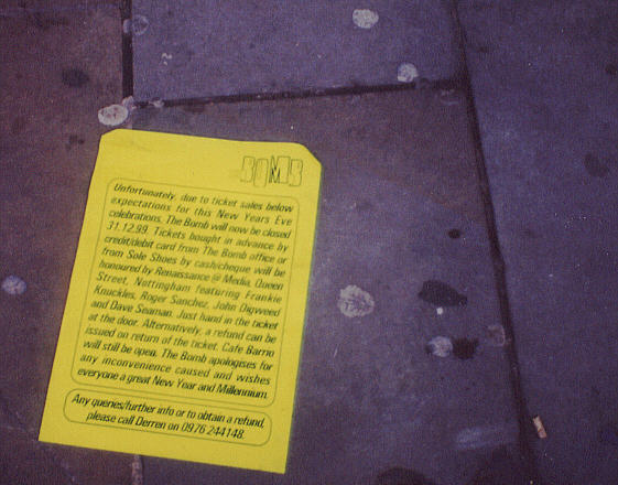 The tidying of Bridlesmith Gate was left until later (A36)